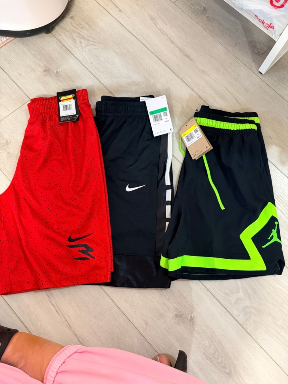 Nike, Under Armour. Adidas, Jordan Athletic Youth Shorts Bundle